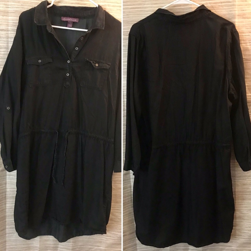 FINAL PRICE ⬇️ lightweight denim tunic shirt dress